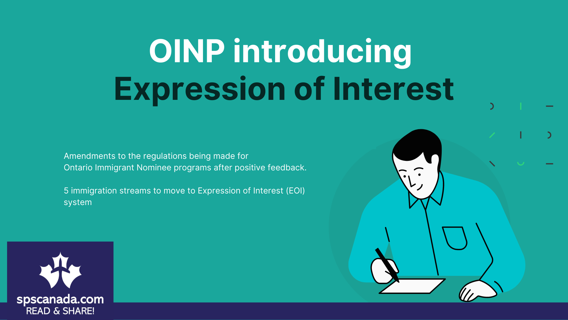 OINP introducing Expression of Interest, bringing changes to its Traditional System