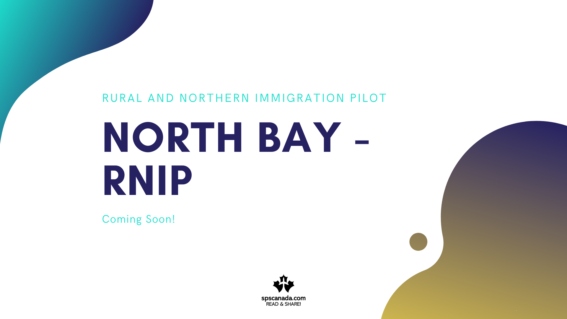 A City in Ontario, North Bay is launching the Rural and Northern Immigration Pilot Soon