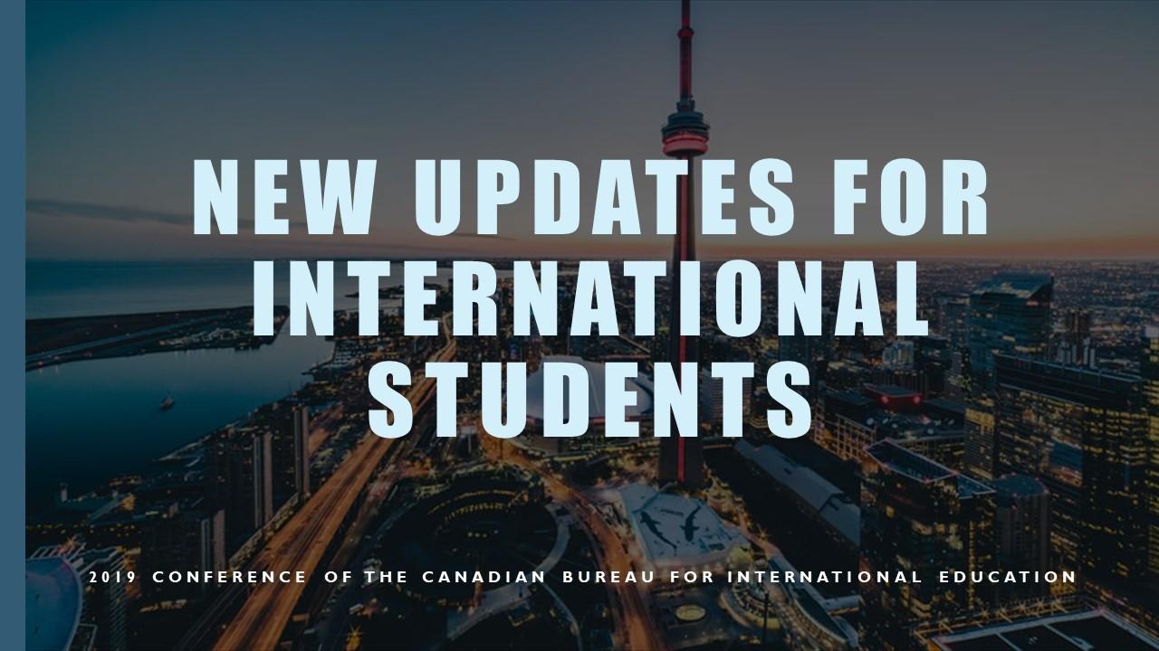 New updates for Canada's Study Permit