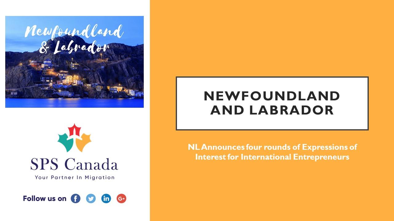 Newfoundland Labrador announces four rounds of Expressions of Interest
