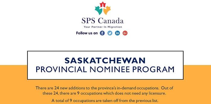 Saskatchewan considerably increases its demand occupations list for Express Entry & In-Demand Occupation categories