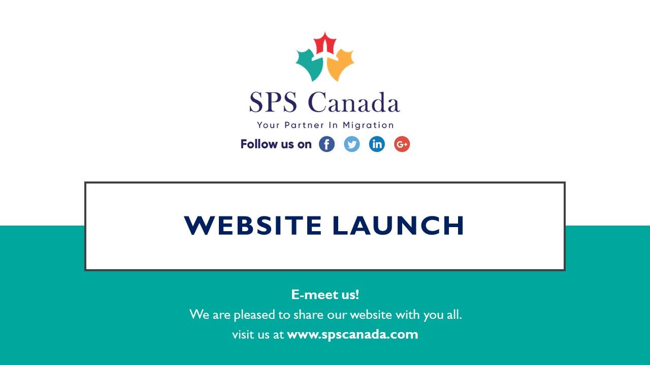 Website Launch: SPS Canada