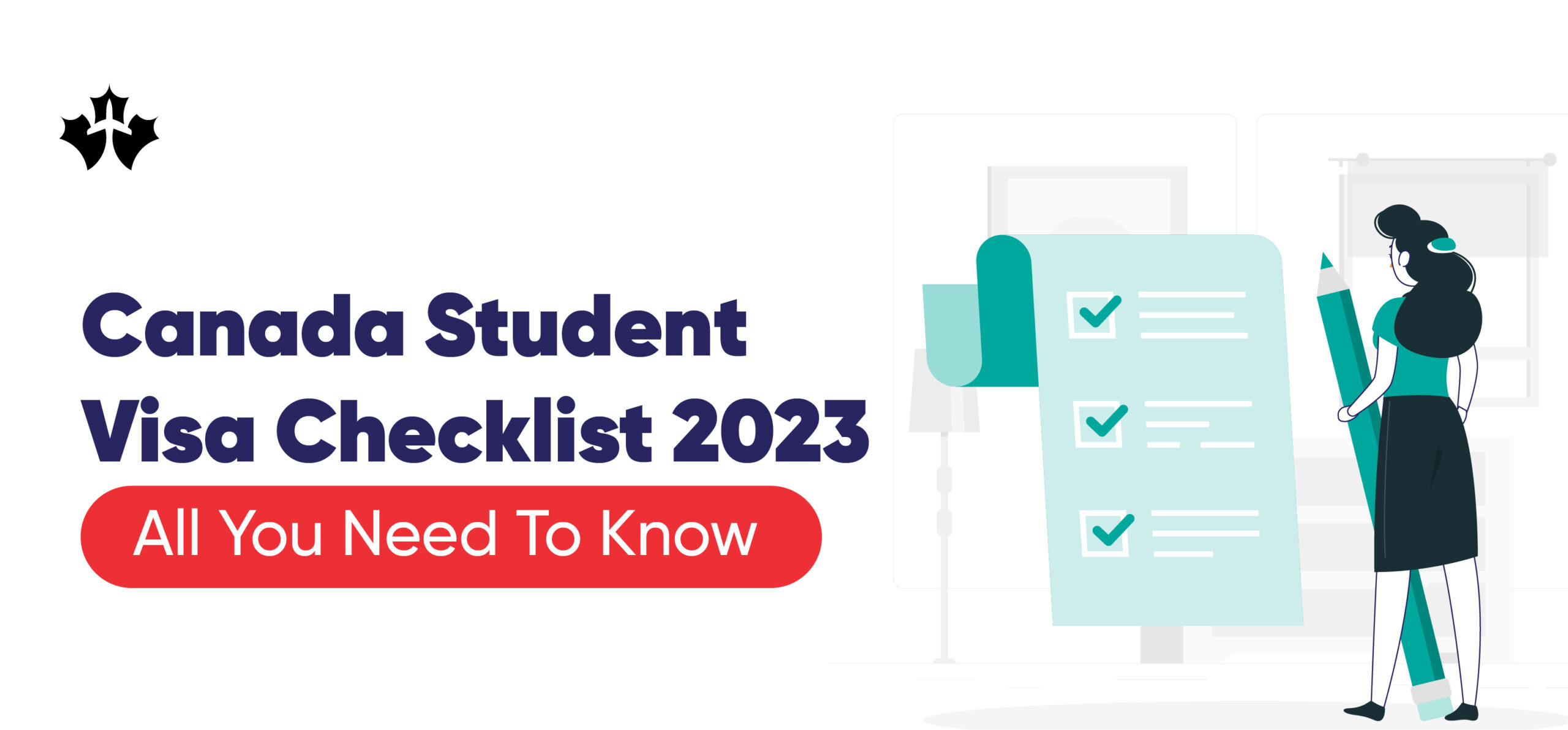 Simple checklist for Study visa Canada 2023