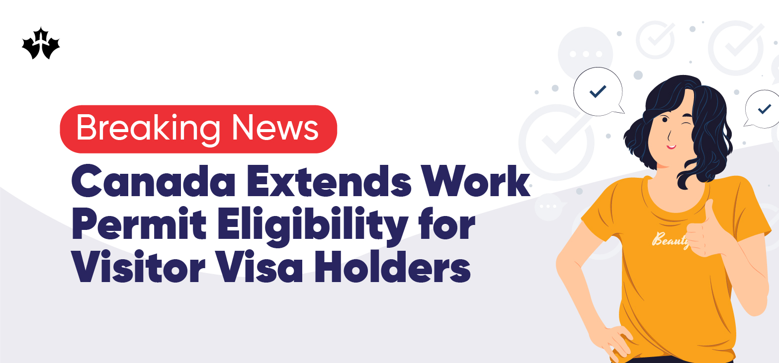 How to change visitor visa to work visa