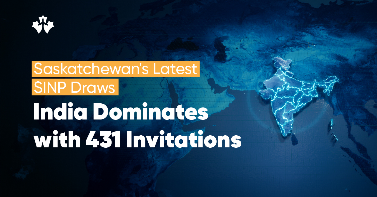 Saskatchewan’s Latest SINP Draws: India Dominates with 431 Invitations