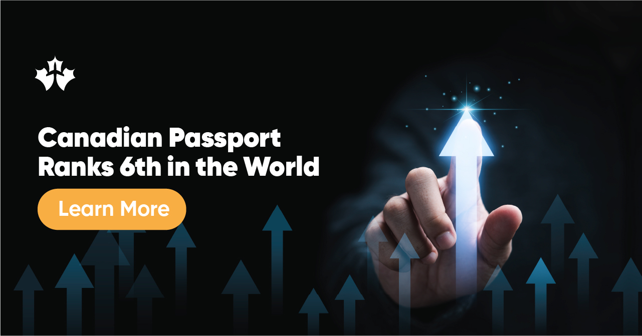 Canadian Passport Ranks 6th in the World, Surpassing the US.