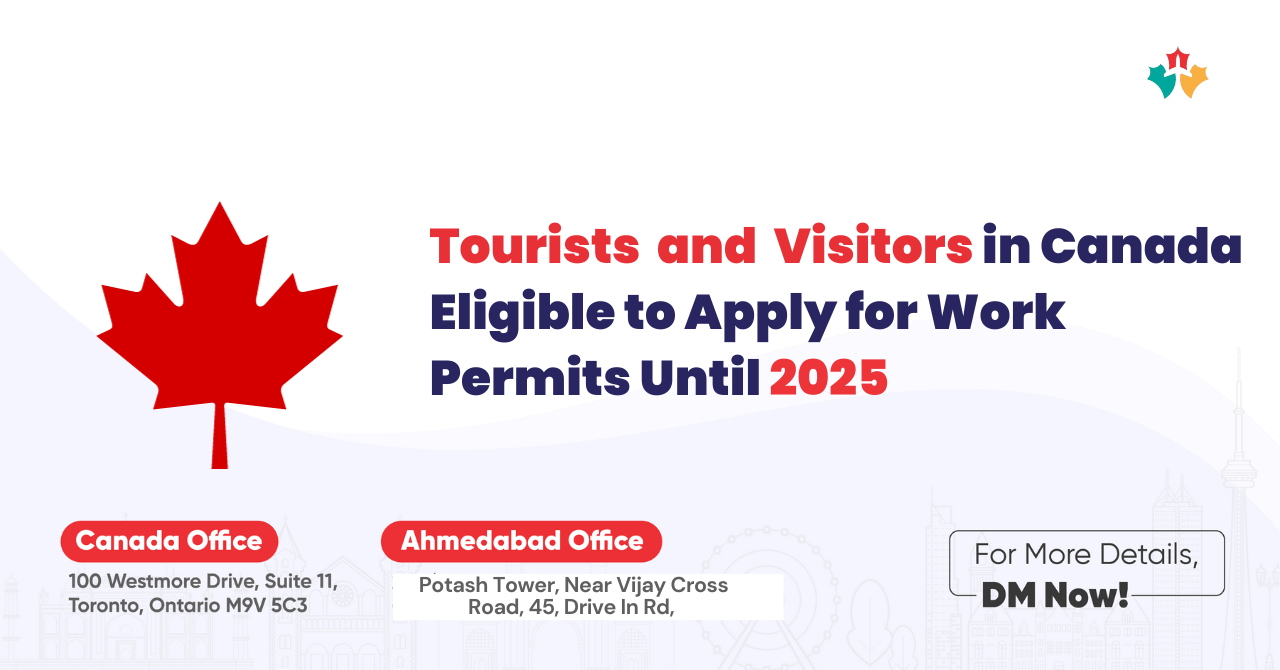 Visitrs in Canada can now apply for work permit
