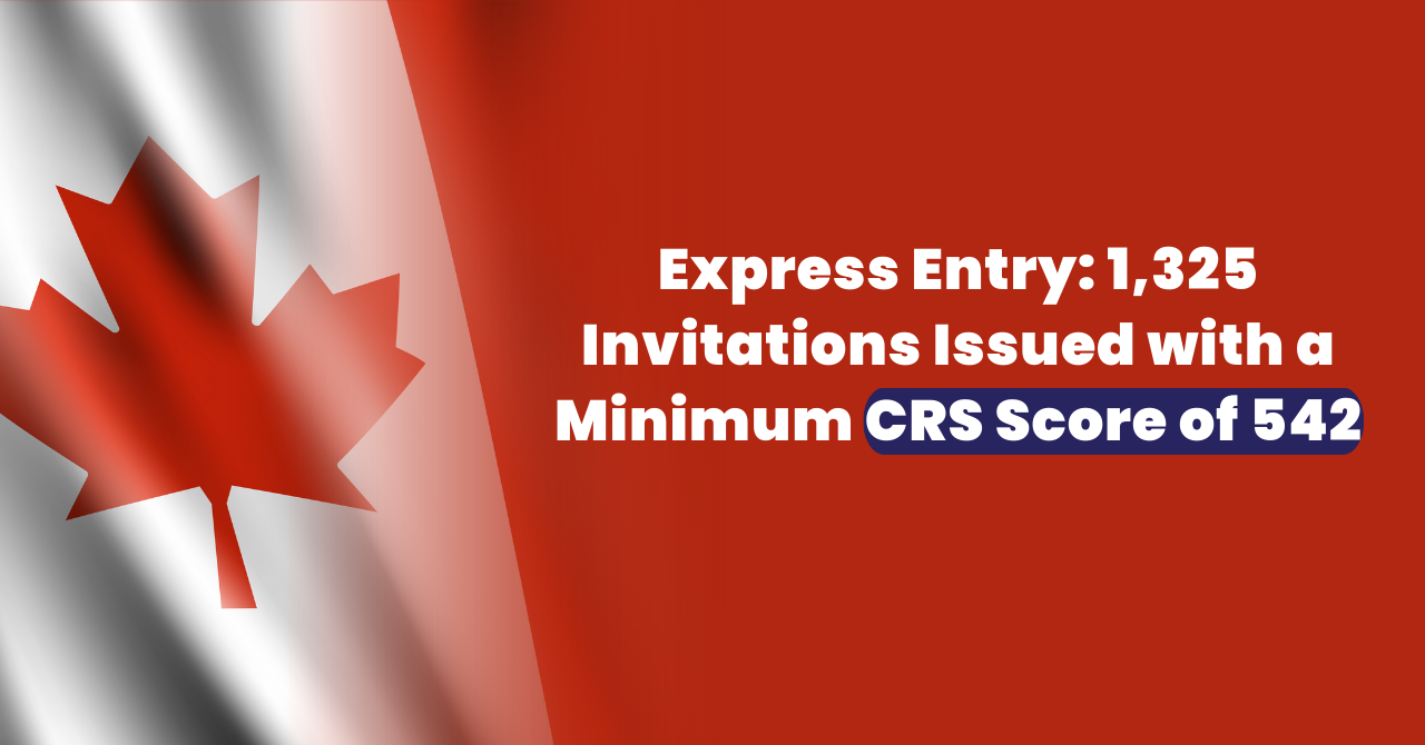 Latest Canada Express Entry Draw!