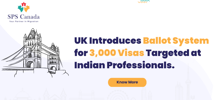 UK Introduces Ballot System for 3,000 Visas Targeted at Indian Professionals.